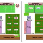 Plan terrain entrainements Jeunes du MERCREDI